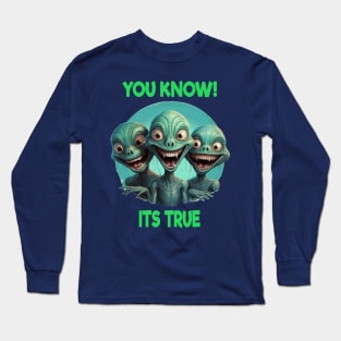 Aliens: DID YOU KNOW! Long Sleeve T-Shirt